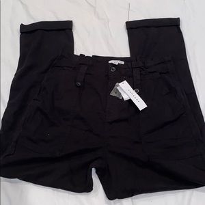 black cargo pants topshop